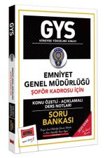 GYS Emniyet Genel Müdürlüğü Şoför Kadrosu İçin Konu Özetli Soru Bankası
