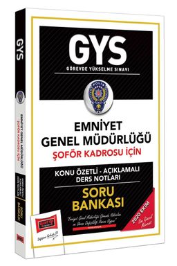 GYS Emniyet Genel Müdürlüğü Şoför Kadrosu İçin Konu Özetli Soru Bankası