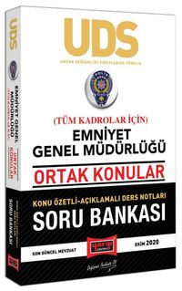 UDS Emniyet Genel Müdürlüğü Ortak Konular Tüm Kadrolar İçin Konu Özetli Soru Bankası