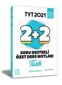 2021 YKS TYT Tarih 2+2 Soru Destekli Özet Ders Notları 