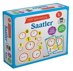 Dört İşlem Kartlar - Saatler (6+ Yaş)
