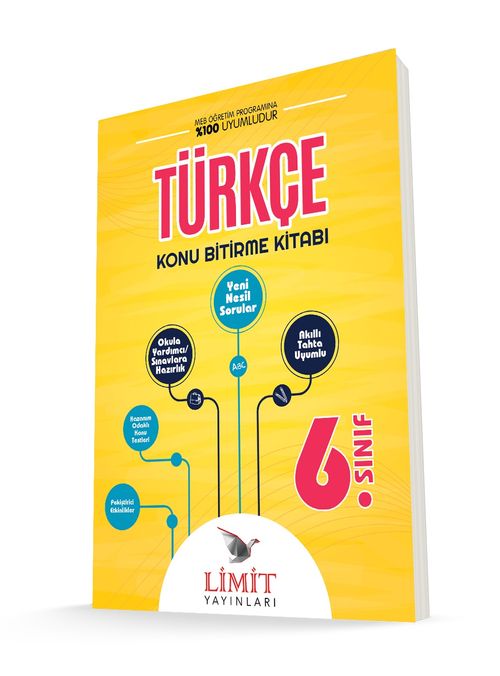 6. Sınıf Türkçe Konu Bitirme Kitabı
