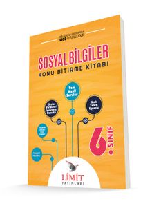 6. Sınıf Sosyal Bilgiler Konu Bitirme Kitabı