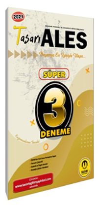 2021 ALES Süper 3'lü Çözümlü Deneme                        