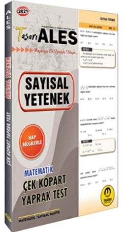 2021 ALES  Sayısal Yetenek Yaprak Test