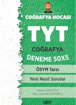 Coğrafya Hocası TYT Coğrafya Deneme 50x5 