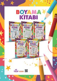 Boyama Kitabı (5'li Set)