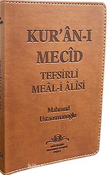 Kur'an-ı Mecid Tefsirli Meali Alisi Çanta Boy (Sadece Meal) - Mahmut Usta Osmanoğlu