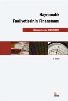 Hayvancılık Faaliyetlerinin Finansmanı