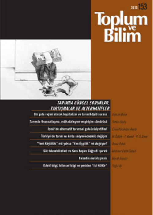 Toplum ve Bilim Sayı:153