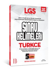 LGS Türkçe Sınav Kelimeleri 5 Deneme İlaveli - Melis Teke