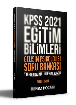 2021 KPSS Eğitim Bilimleri Gelişim Psikolojisi Tamamı Çözümlü 10 Deneme İlaveli Soru Bankası 