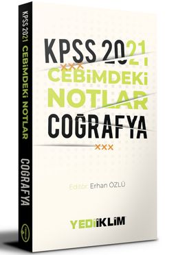 2021 KPSS Cebimdeki Notlar Coğrafya