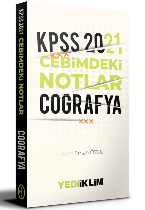 2021 KPSS Cebimdeki Notlar Coğrafya