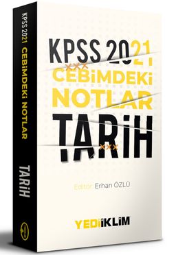 2021 KPSS Cebimdeki Notlar Tarih