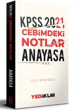 2021 KPSS Cebimdeki Notlar Anayasa