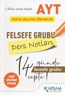 AYT Felsefe Ders Notları - Kolektif