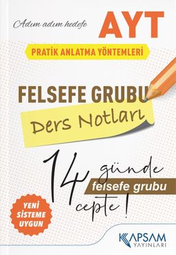 AYT Felsefe Ders Notları 