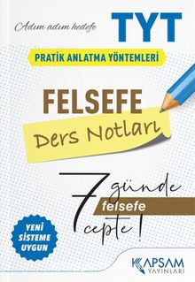 TYT Felsefe Ders Notları - Kolektif