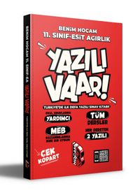 11. Sınıf Eşit Ağırlık Yazılı Var