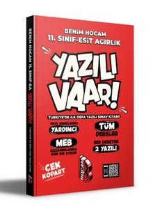 11. Sınıf Eşit Ağırlık Yazılı Var