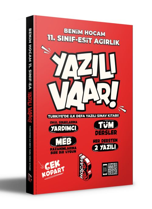 11. Sınıf Eşit Ağırlık Yazılı Var