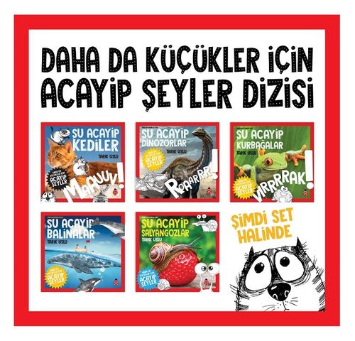 Daha da Küçükler İçin  Acayip Şeyler Dizisi (5 Kitap)