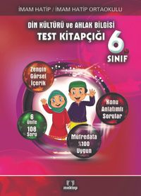 6. Sınıf Din Kültürü ve Ahlak Bilgisi Test Kitabı