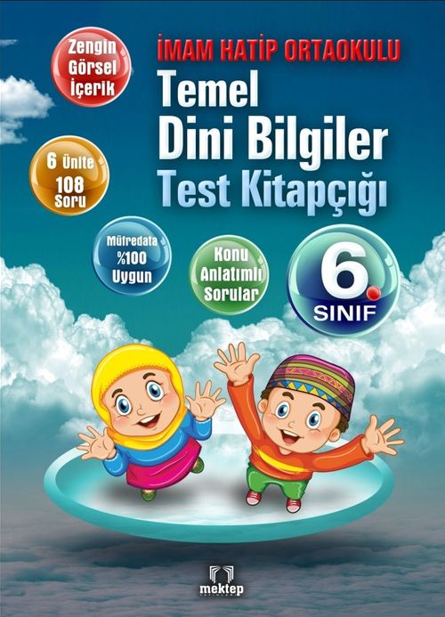6. Sınıf Temel Dini Bilgiler Test Kitapçığı