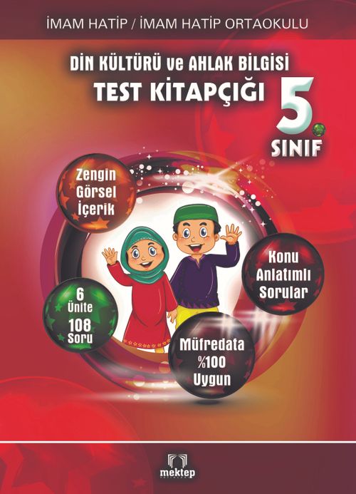 5. Sınıf Din Kültürü ve Ahlak Bilgisi Test Kitabı