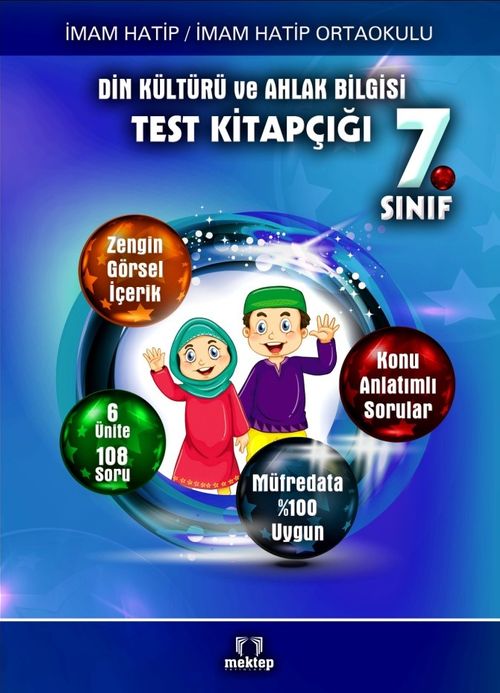 7. Sınıf Din Kültürü ve Ahlak Bilgisi Test Kitabı