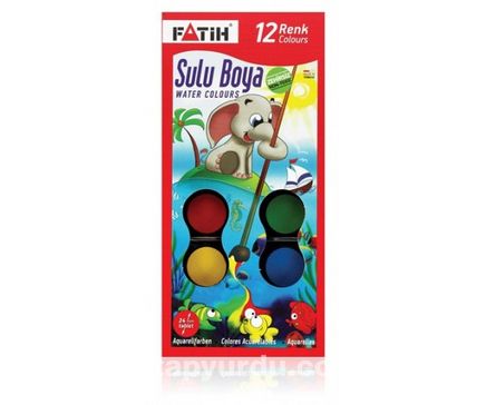 Fatih Sulu Boya 12li (FA00904YSB)