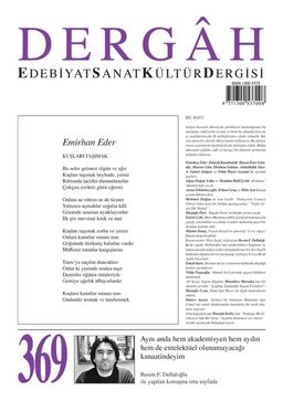 Dergah Edebiyat Sanat Kültür Dergisi Sayı:369 Kasım 2020