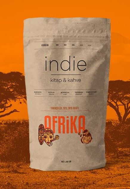 İndie Afrika Çekirdek Kahve / Metal Filtre / 250 gr.