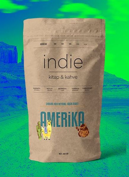 İndie Amerika Çekirdek Kahve / Çekirdek / 250 gr.