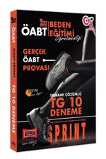 2021 ÖABT Sprint Beden Eğitimi Öğretmenliği Tamamı Çözümlü TG 10 Deneme