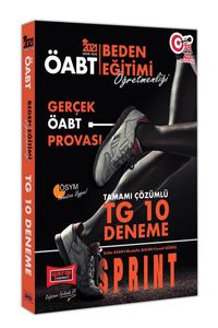 2021 ÖABT Sprint Beden Eğitimi Öğretmenliği Tamamı Çözümlü TG 10 Deneme