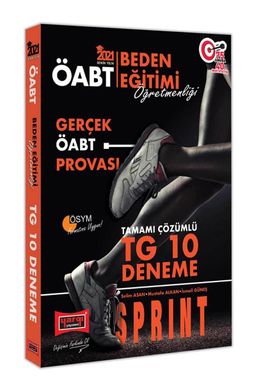 2021 ÖABT Sprint Beden Eğitimi Öğretmenliği Tamamı Çözümlü TG 10 Deneme