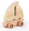 Montessori Ahşap Zeka Oyunları / w-Wooden Sailboat
