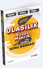 2021 KPSS DGS ALES Olasılık Sözel Mantık Tamamı Çözümlü Soru Bankası 