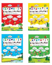 Matematik Etkinlikleri 2.Sınıf Evde Çalışma Kitabım  (4 Kitap)