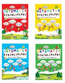 Matematik Etkinlikleri 2.Sınıf Evde Çalışma Kitabım  (4 Kitap) - Ali Irmak