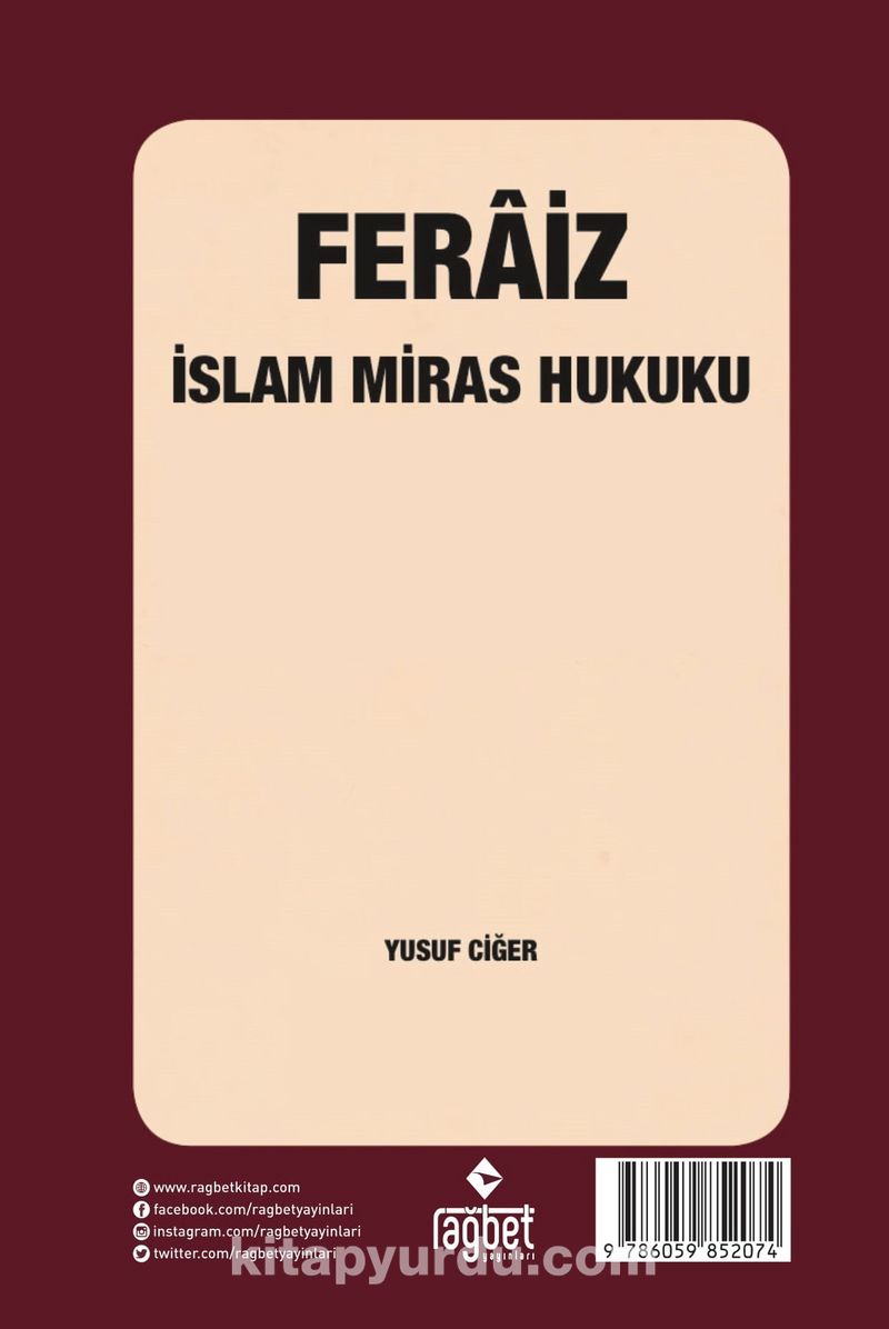 Feraiz İslam Miras Hukuku (Ders Notları)