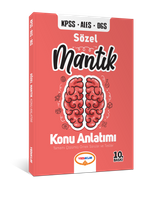 KPSS ALES DGS Sözel Mantık Konu Anlatımı