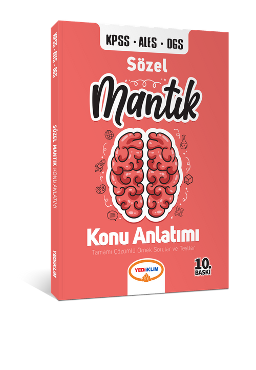 KPSS ALES DGS Sözel Mantık Konu Anlatımı