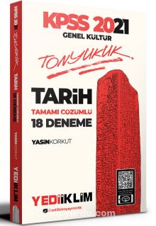 2021 KPSS Genel Kültür Tonyukuk Tarih Tamamı Çözümlü 18 Deneme - Kolektif