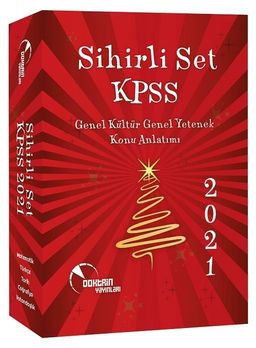 2021 KPSS GY GK Sihirli Konu Anlatımı Modüler Set