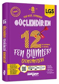8. Sınıf Güçlendiren 12 Deneme Fen Bilimleri