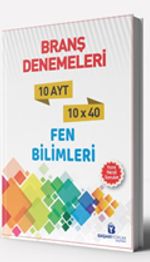 AYT Fen Bilimleri 10 Branş Deneme