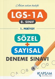 LGS-1 A Deneme Sınavı (1.Periyot) - Kolektif
